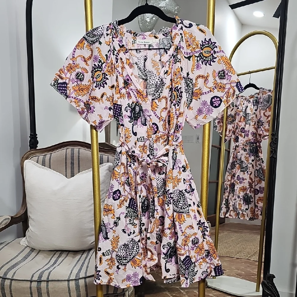 Roller Rabbit Multicolor Floral Dress - Picture 1 of 8